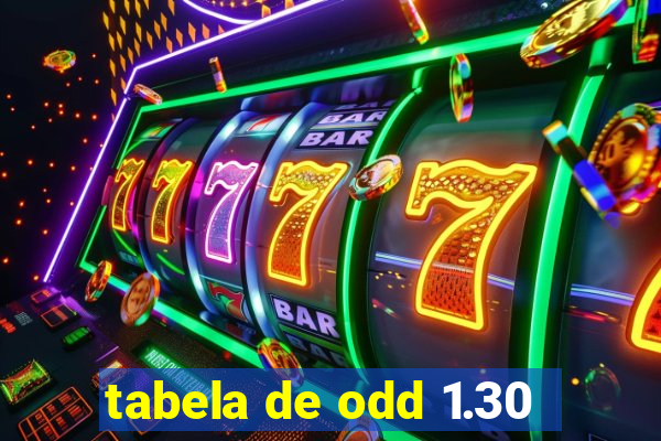 tabela de odd 1.30